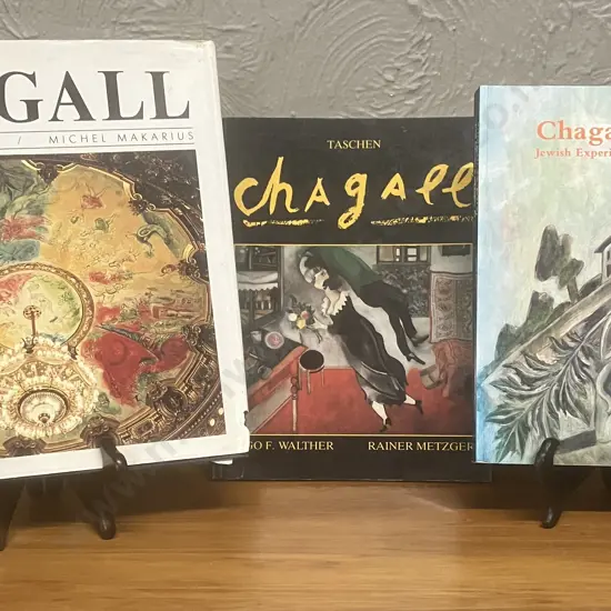 Chagall to Kitaj - Avram Kampf 1990, Chagall The Masterworks - Michel Makarius 1988, Mark Chagall - Taschen 1987