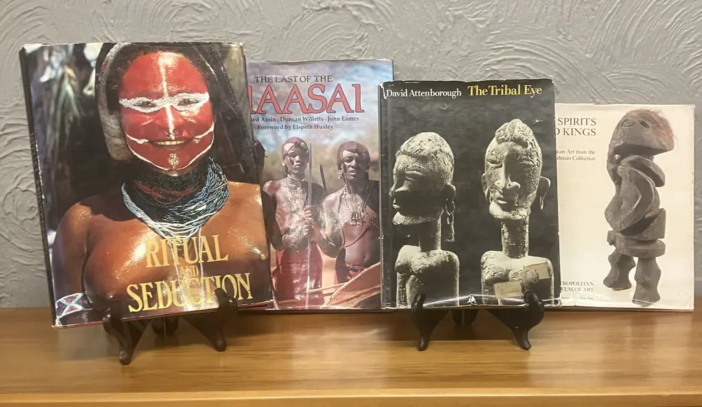 For Spirits & Kings African Art 1981, David Attenborough Tribal Eye1976, Ritual & Seduction1980, Last of The Maasai 1987 Image 1++
