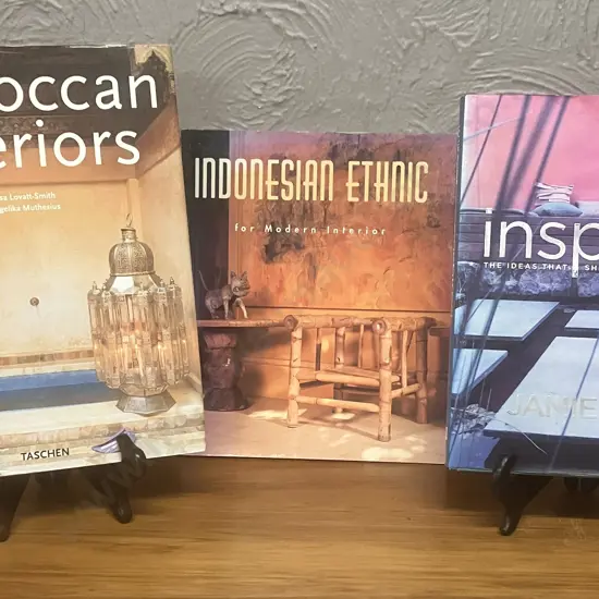 Lisa Lovatt-Smith Moroccan Interiors 1995, Indonesian Ethnic1995, Inspired Jamie Durie 2006 First Edition First Print