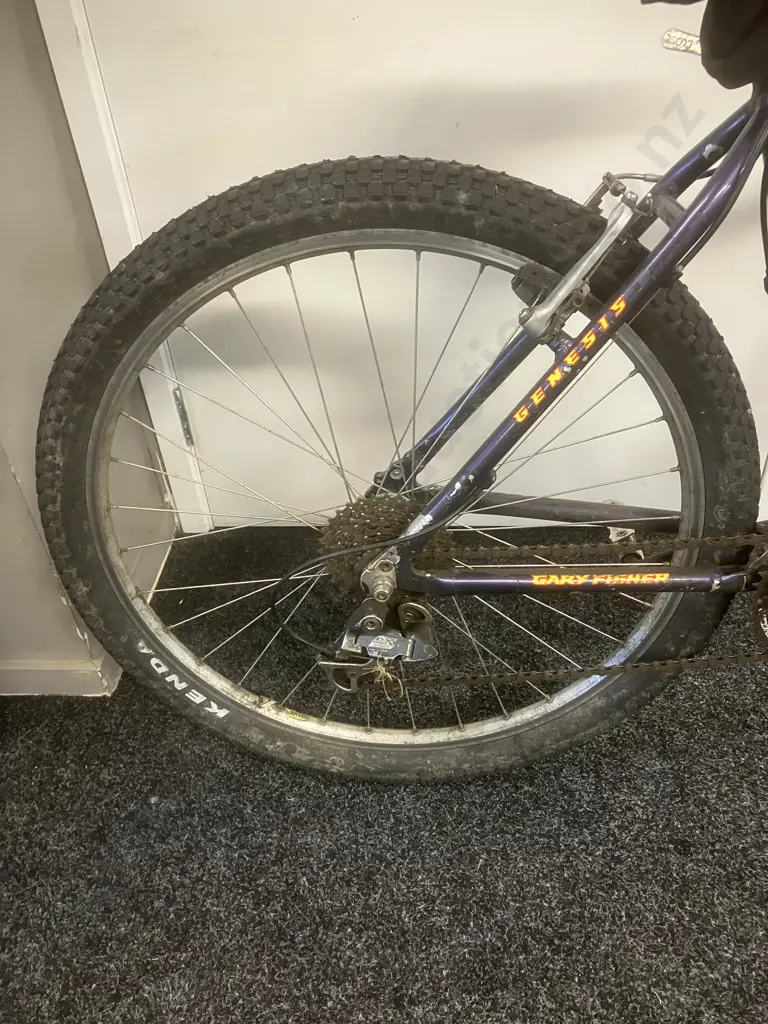 Rare 'Gary Fisher Genesis' Bike HDD KDD E KDD GS Yellow & Black Colours Image 1++