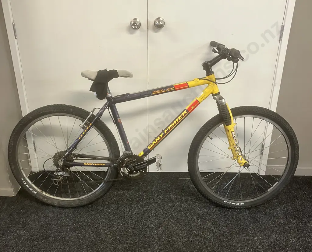 Rare 'Gary Fisher Genesis' Bike HDD KDD E KDD GS Yellow & Black Colours Image 1++