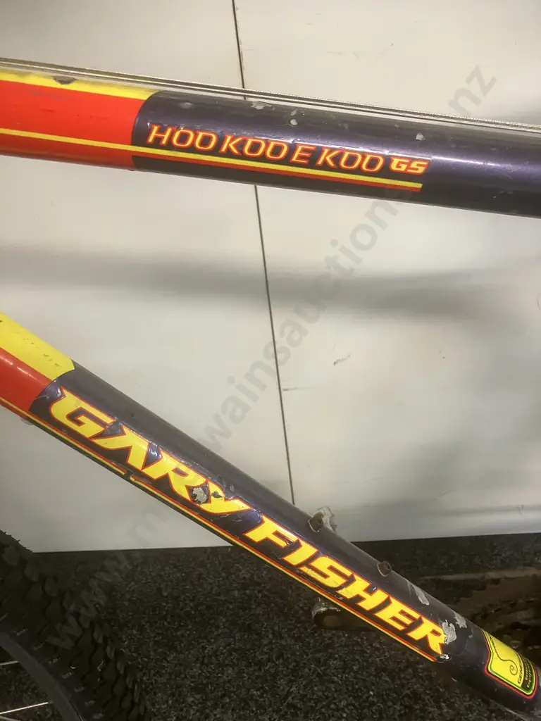 Rare 'Gary Fisher Genesis' Bike HDD KDD E KDD GS Yellow & Black Colours Image 1++