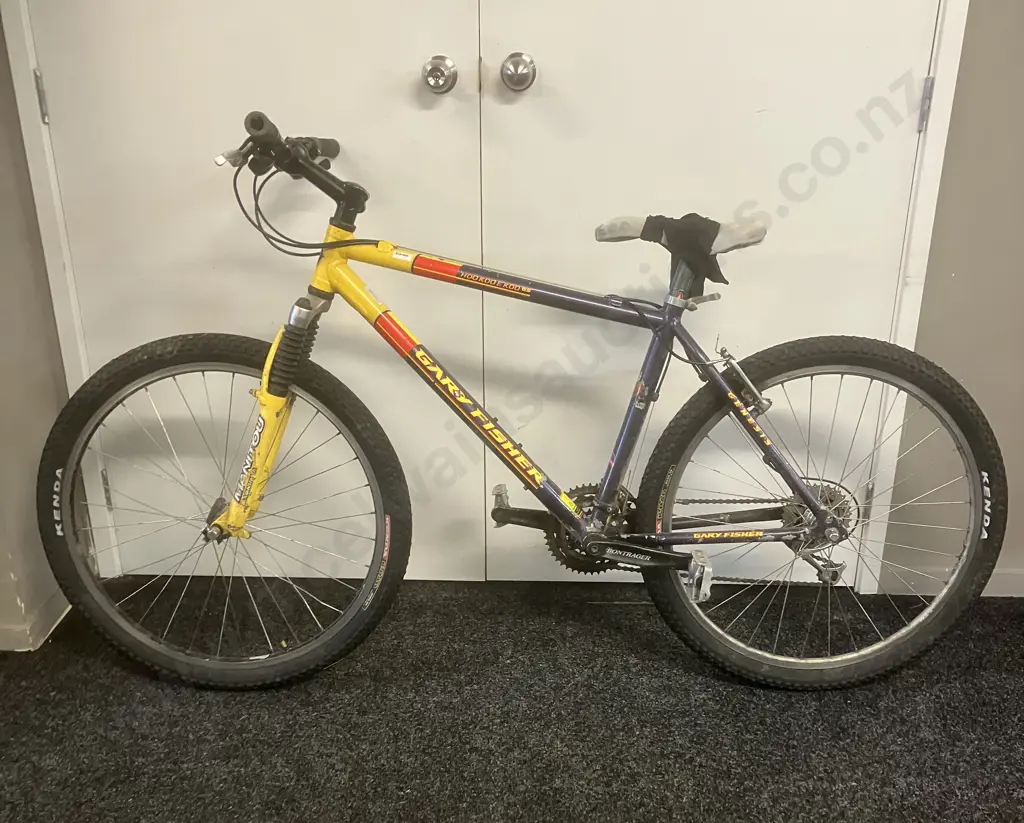 Rare 'Gary Fisher Genesis' Bike HDD KDD E KDD GS Yellow & Black Colours Image 1++