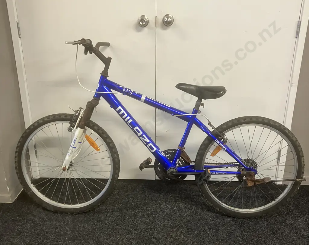 Milazo DX350 Blue Colour Bike Image 1++