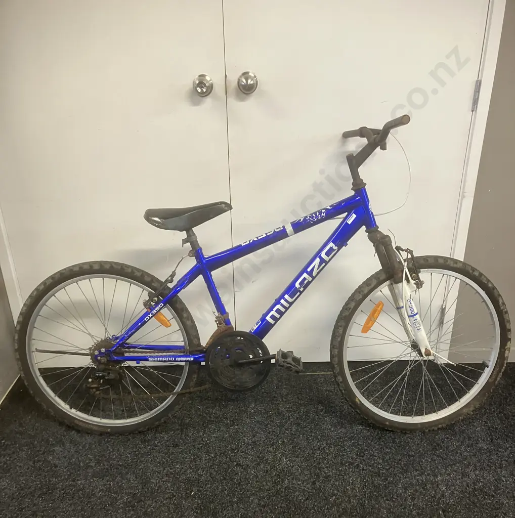 Milazo DX350 Blue Colour Bike Image 1++