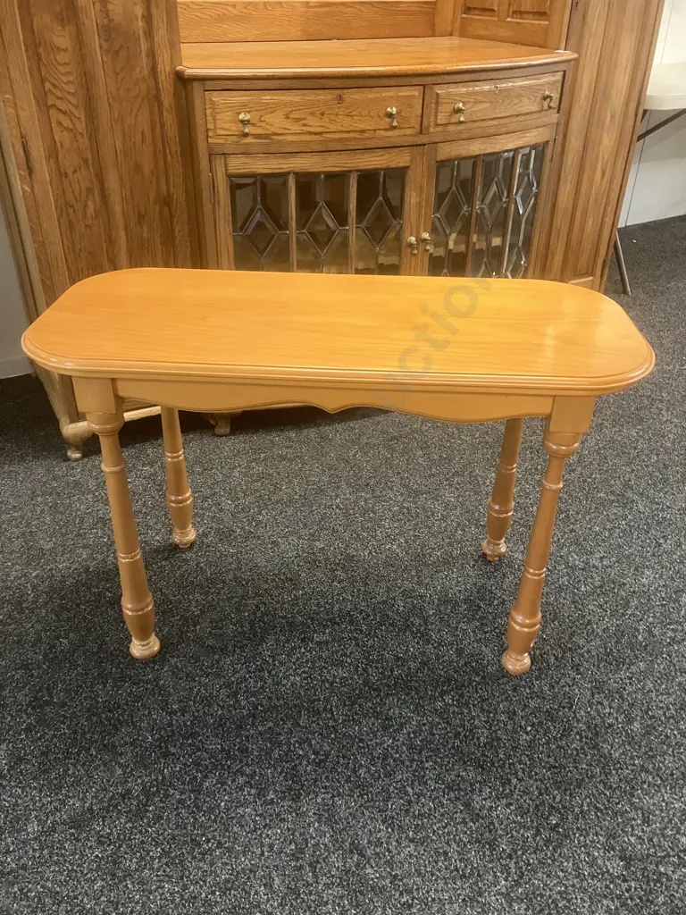 Rimu Console Table. H61 W94 D41.5cm Image 1++