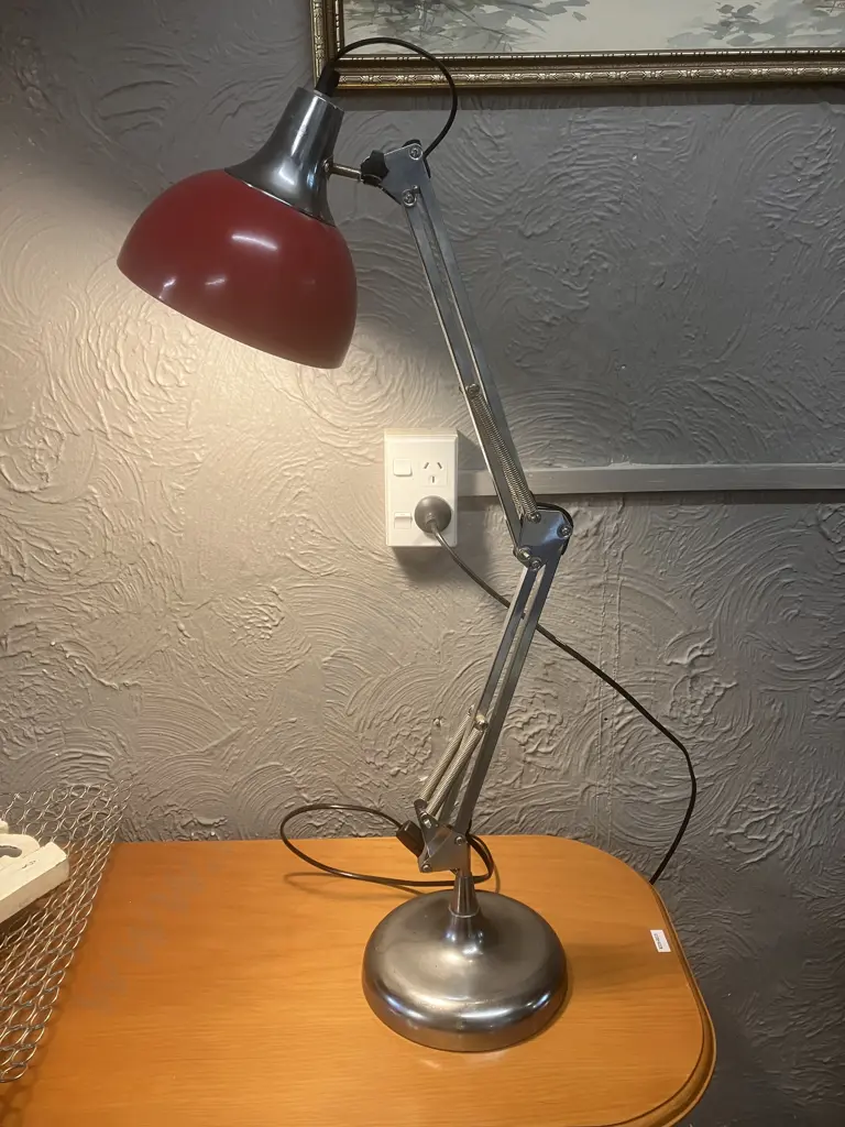 Robert May (Australia) Anglepoise Style Table Lamp Image 1++
