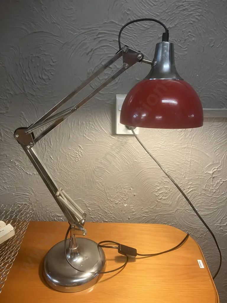 Robert May (Australia) Anglepoise Style Table Lamp Image 1++