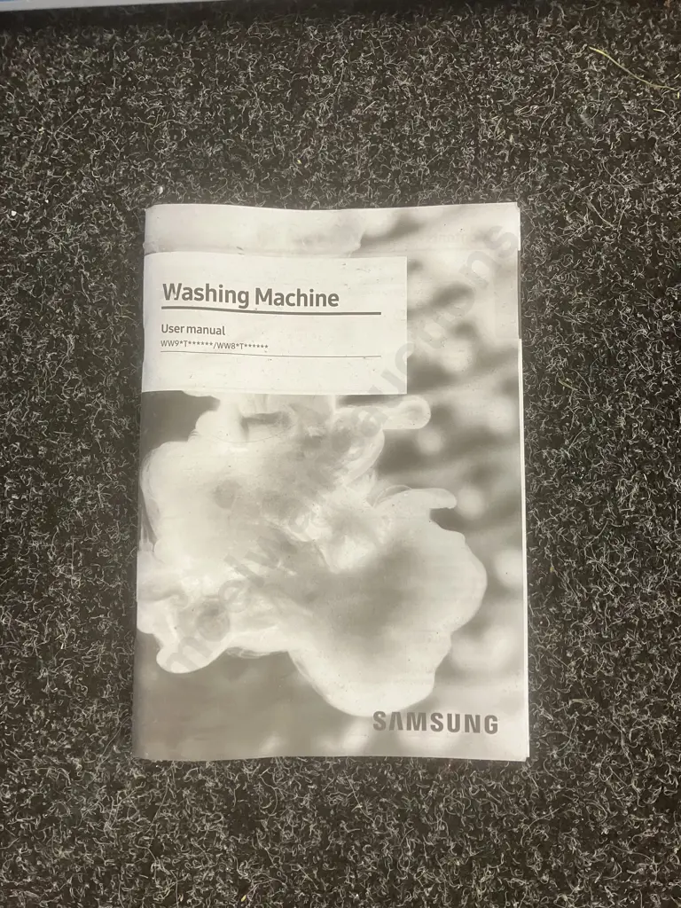Samsung 8kg Front Load Washing Machine. Model WW80T504DTW Image 1++