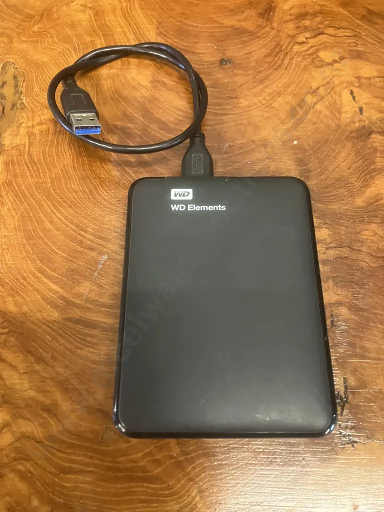 Wd Elements Portable Hard Drive Image 1++