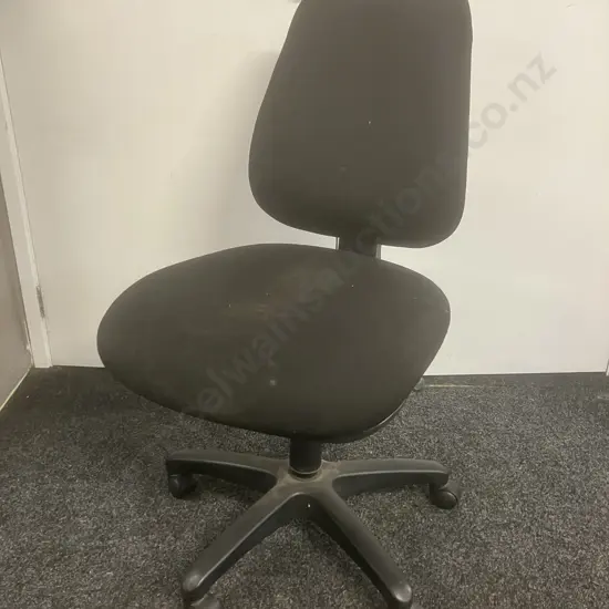 EOS (Eden Office Seating) Black 3 Lever Gaslift Desk Chair