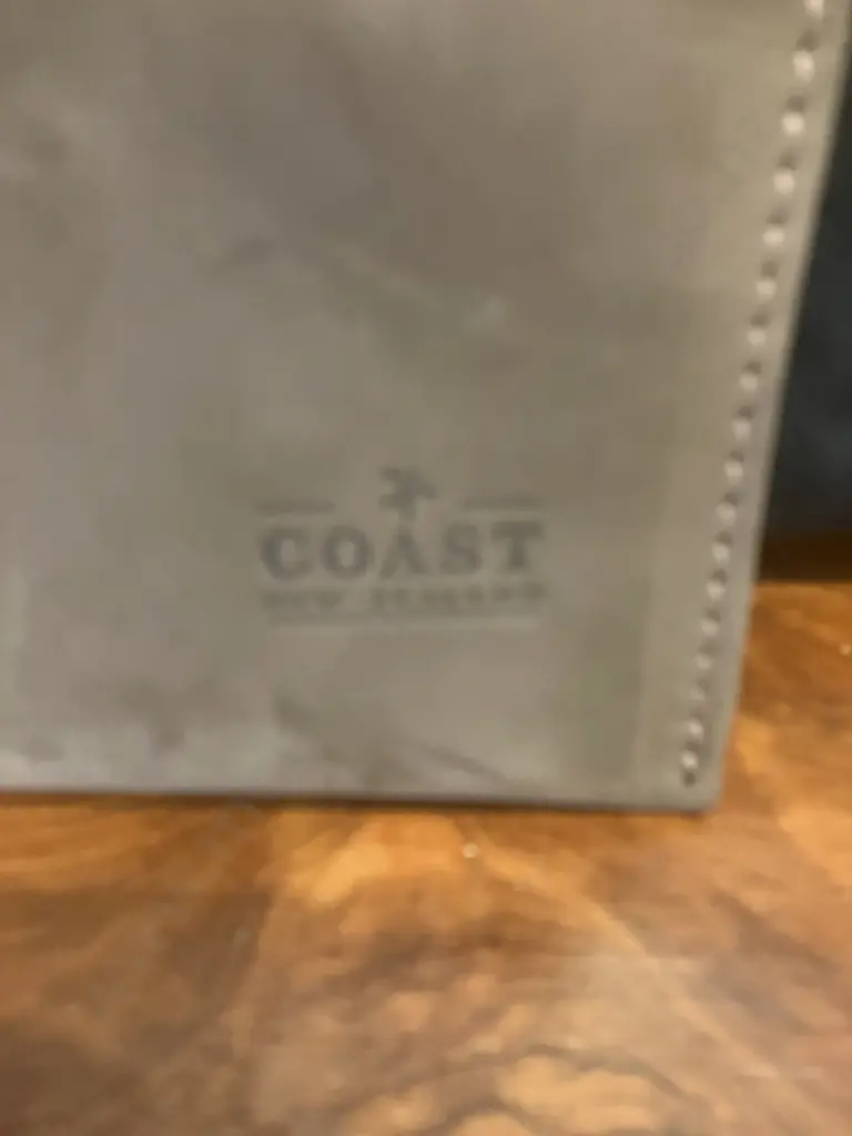 COAST Portfolio - Italian Leather, New Zealand Made With a NZSTEM Hard Shell Laptop Sleeve Image 1++