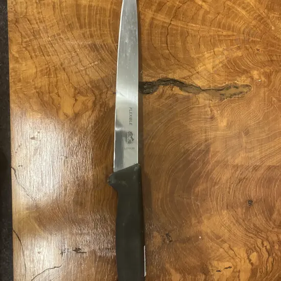 Victorinox Fibrox Filleting Knife 5.3703.20cm Black Handle