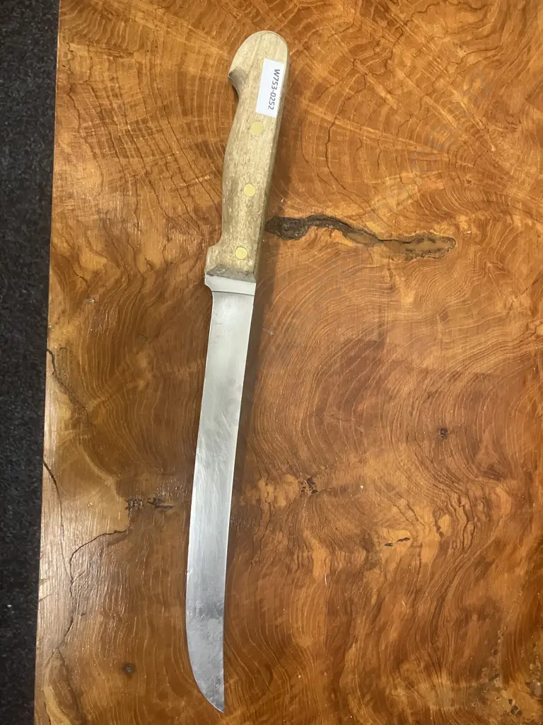 Vintage Zanger-ICEL 40cm Full Tang Butchers Knife Made In Portugal Image 1++