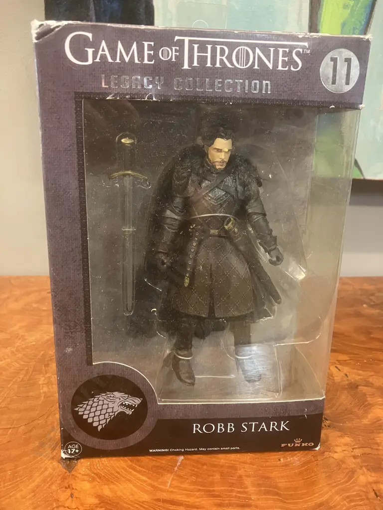 Game of Thrones Robb Stark Action Figure Series 2 - Funko Legacy Action. Boxed Image 1++