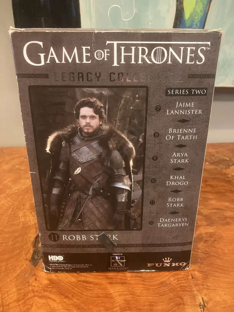 Game of Thrones Robb Stark Action Figure Series 2 - Funko Legacy Action. Boxed Image 1++