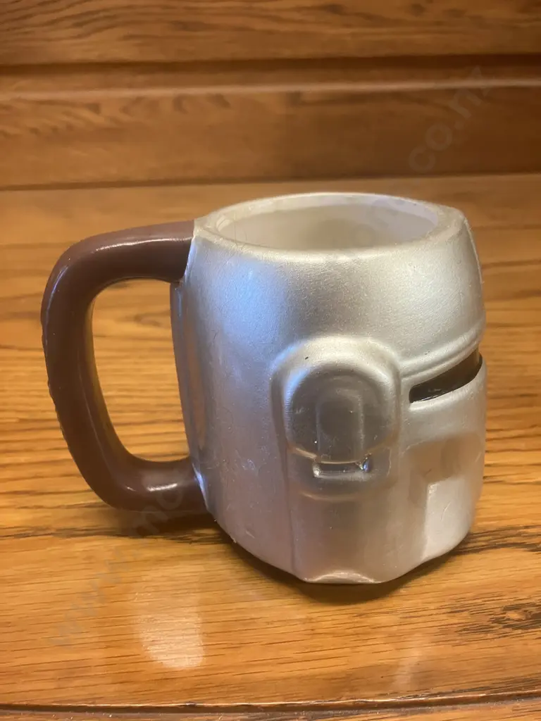 Zak Designs Star wars The Mandalorian Helmet Sculpted Mug Lucasfilm Ltd Image 1++