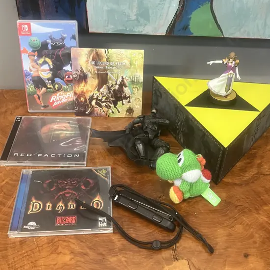 Gaming Items, Batman Etc