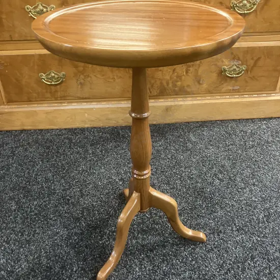 Mahogany Wine Table. 57 x 35cm