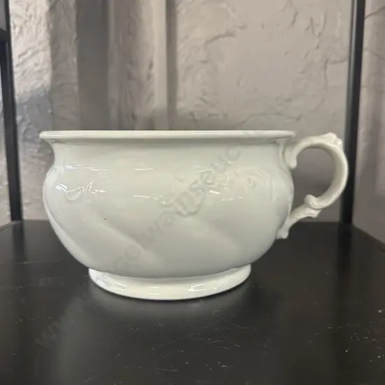 Antique W. Adams Chamber Pot