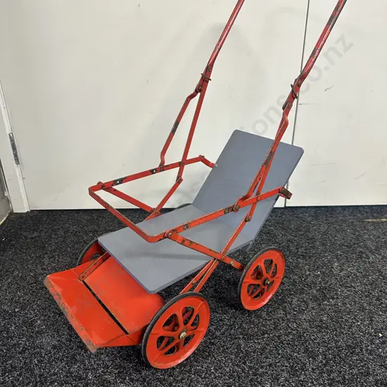 Antique Meccano Style Childs Dolls Stroller