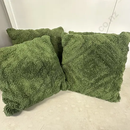 Green Cushions x4