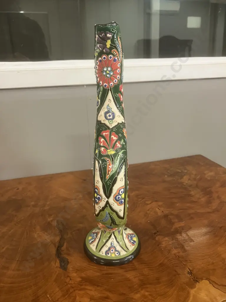 Turkish Handmade Hittite Ceramic Wine Jug. H32cm Image 1++
