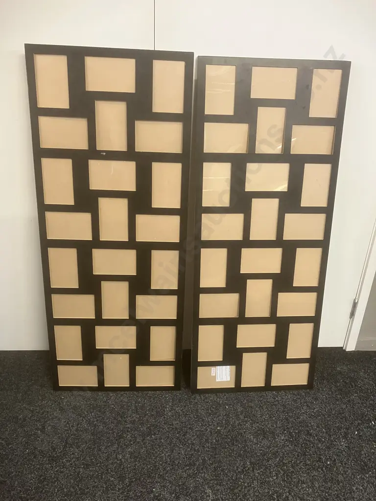 Pair of 115 x 47cm Photo Frames Image 1++