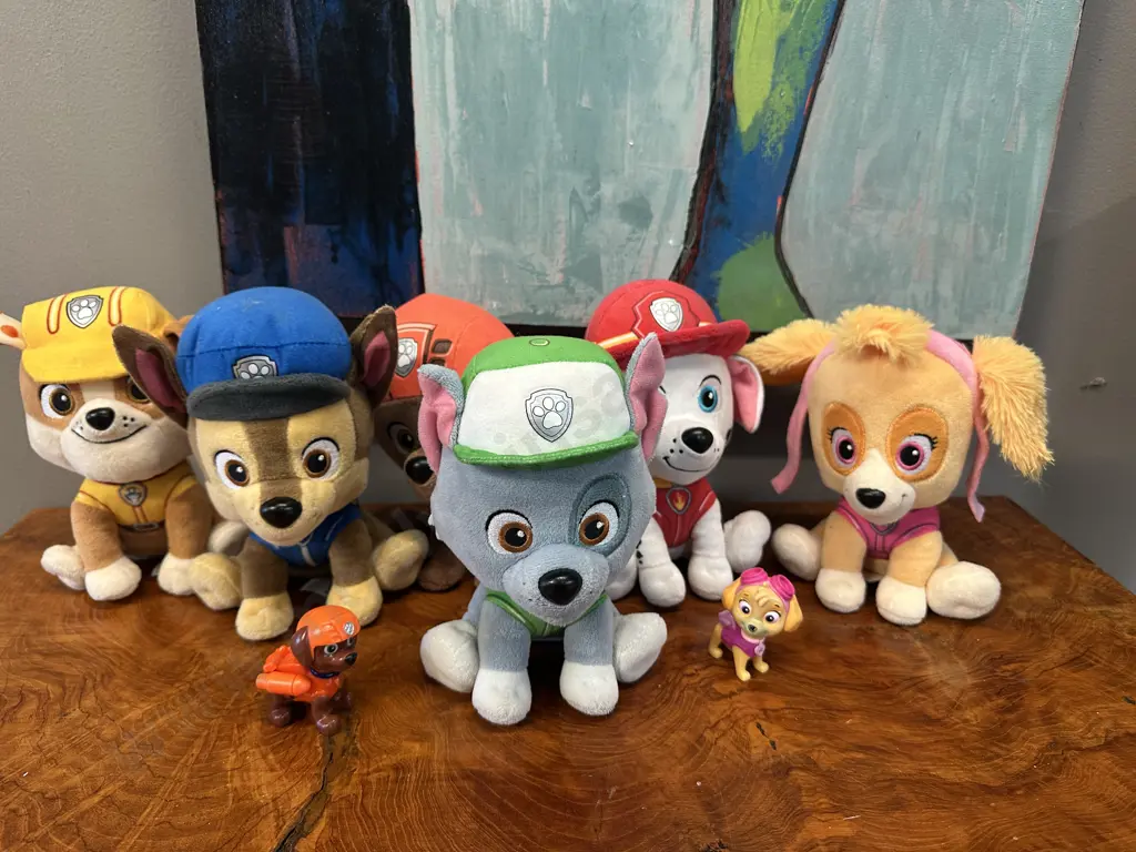 Collection Of Paw Patrol 15cm Plush Toys Image 1++