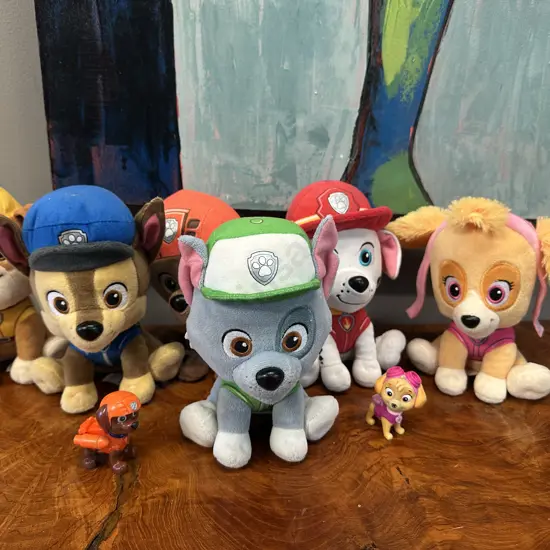 Collection Of Paw Patrol 15cm Plush Toys