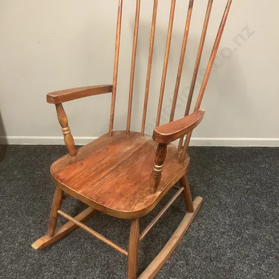 Vintage Classic  Wooden Rocking Chair