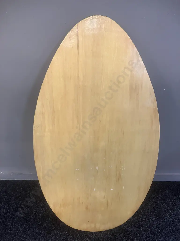 Dropzone Branded Wooden Skimboard. 94cm Image 1++