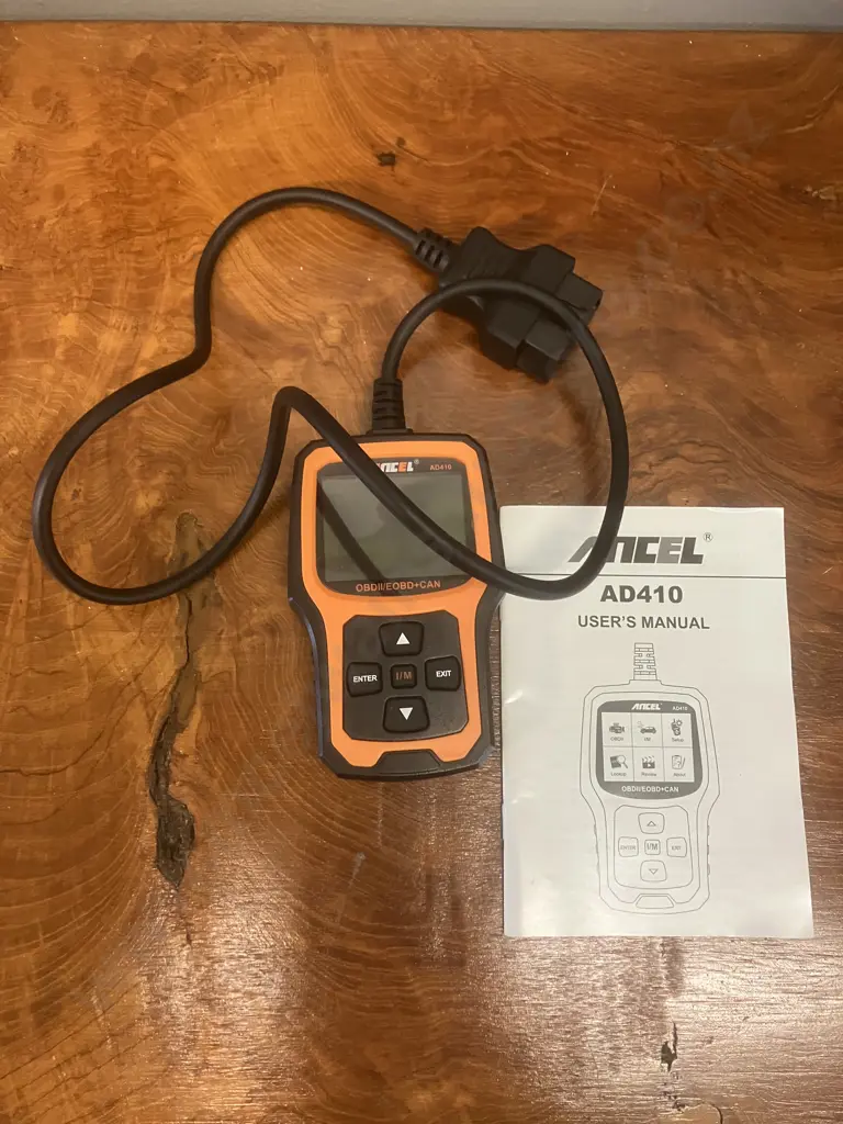 ANCEL AD410 OBD2 Scanner Professional Diagnostic Scanner With Manual Image 1++
