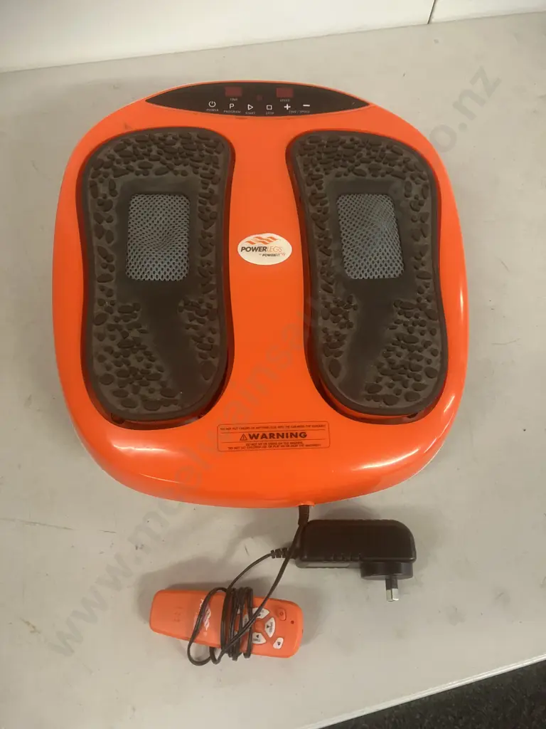 Powerfit Power Legs Electric Foot Massager Machine With Remote Control Image 1++