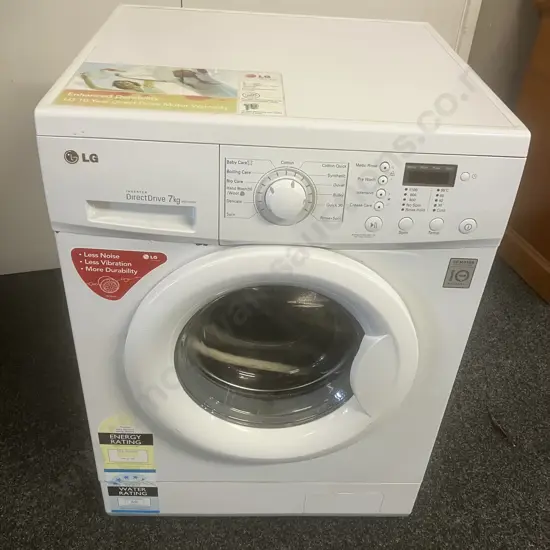 LG 7Kg Front Loader Washing Machine WD11020D. #004KWMK01283