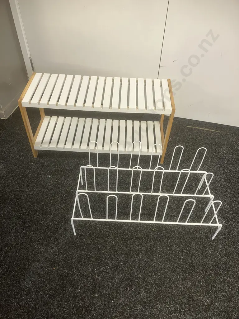Pair of Shoe Racks Image 1++
