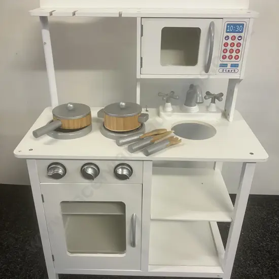 Kids Play Kitchen & Accessories. H85 W59.5 D30cm
