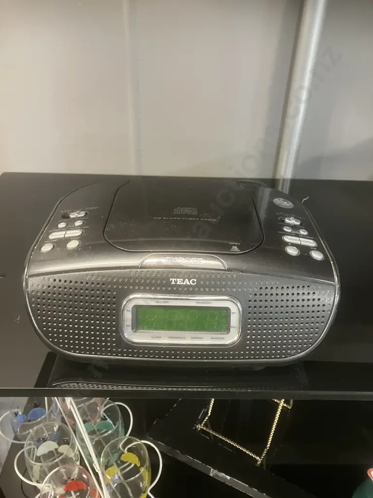 Phillips FW-C330 Stereo With Remote Control & Manual With Teac CRX-240 CD Alarm Clock Radio Image 1++