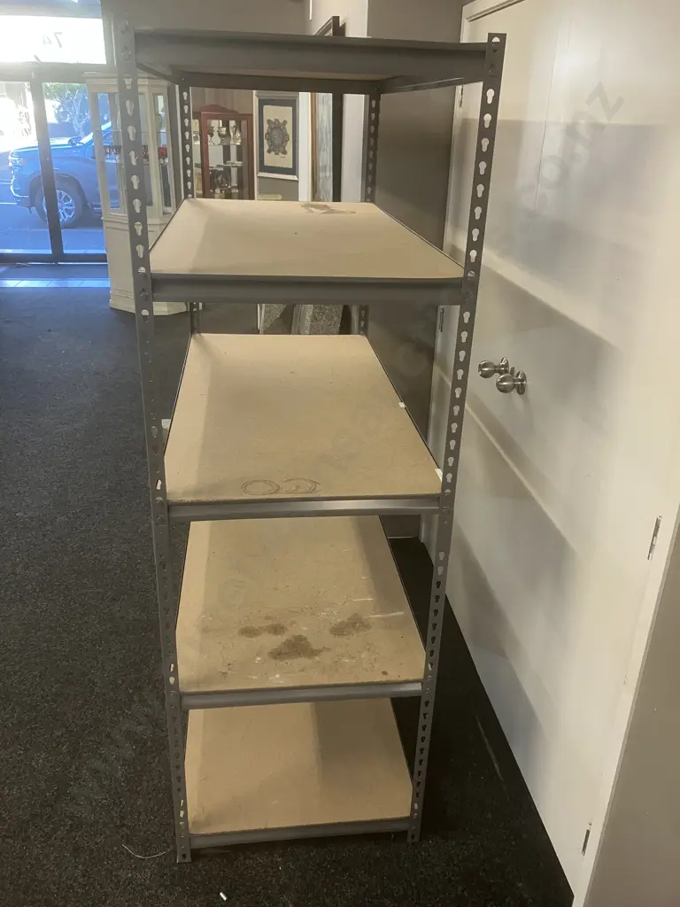 Storage Shelves. H184 W122 D61cm, 5 Shelves Image 1++
