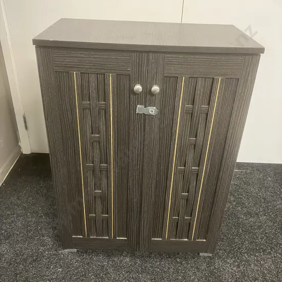Two Door Cupboard / Shoe Storage. H84 W60 D33cm