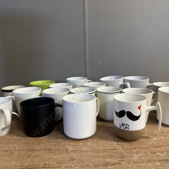 Selection Of Coffee Mugs