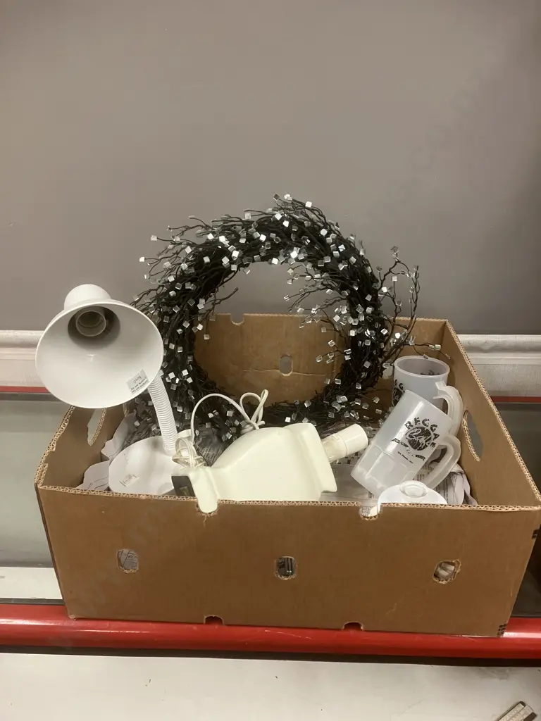 Box Lot Including Lamps Image 1++