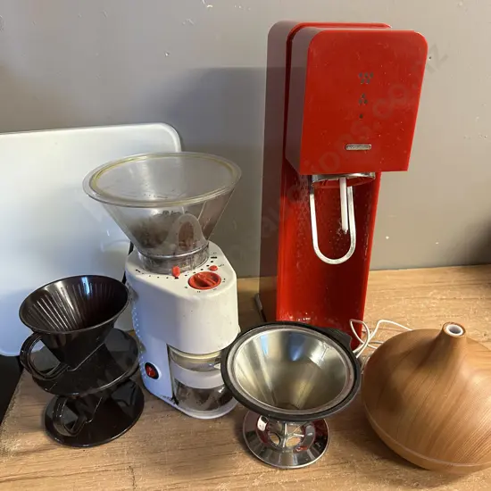 Brabantia Bathroom Scales, Soda Stream, Bodium Coffee Maker Etc