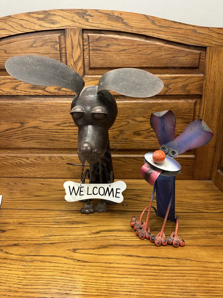 Dog Sculptures x2 Image 1++