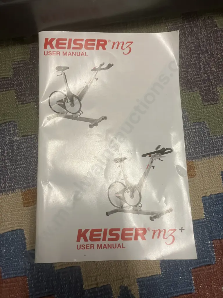 Keiser M3 Spin Bike With Manual Image 1++