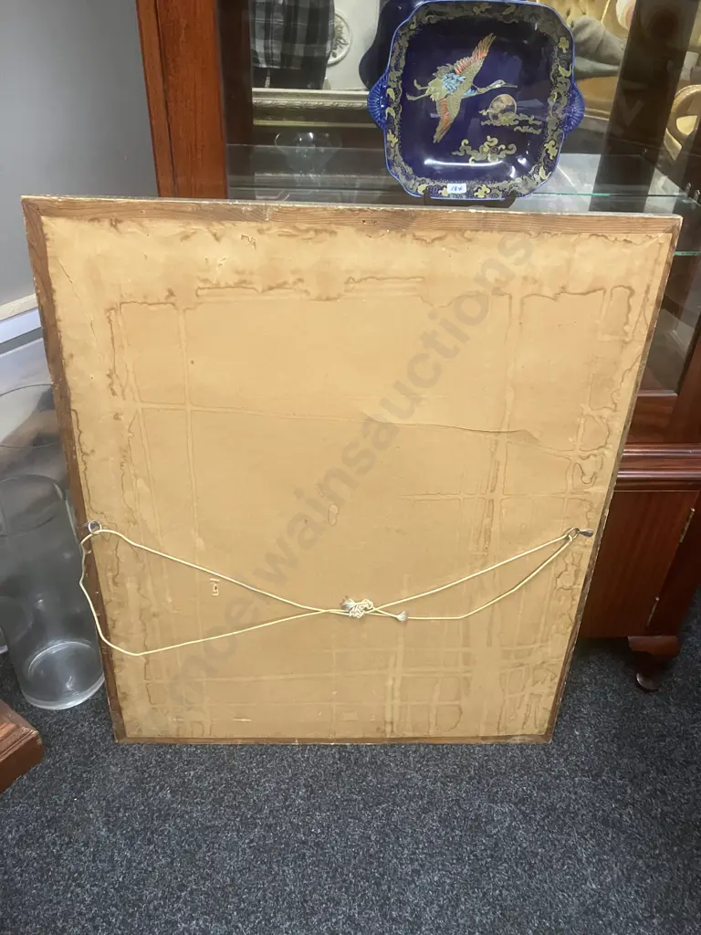Ornate Gold Coloured Framed Wall Mirror. 87 x 73cm Image 1++