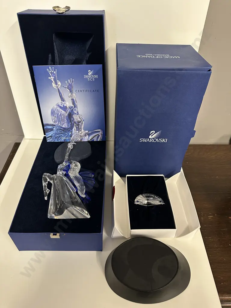 Swarovski 2002 Isadora 'Magic of Dance' #279648 With Plaque & Stand (Boxed With COA) Image 1++