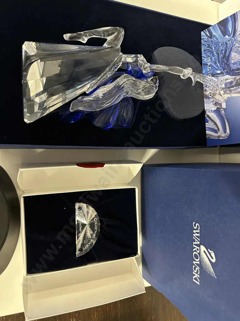 Swarovski 2002 Isadora 'Magic of Dance' #279648 With Plaque & Stand (Boxed With COA) Image 1++