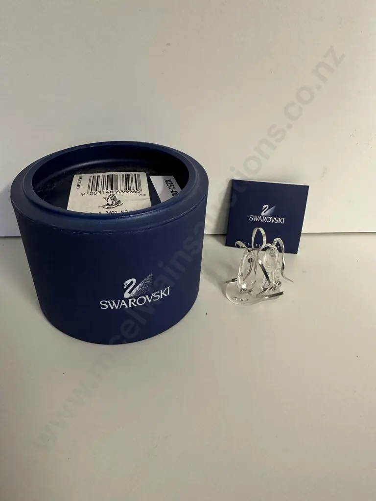 Swarovski Crystal SCS 2004 Anna Ballet Shoes #663596, (Boxed With COA) Image 1++