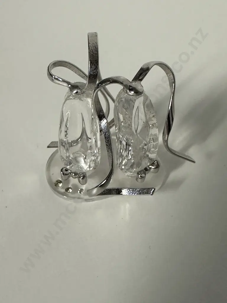 Swarovski Crystal SCS 2004 Anna Ballet Shoes #663596, (Boxed With COA) Image 1++
